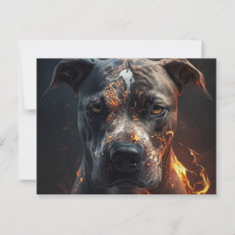 Postale Chien Divers Briefkaart