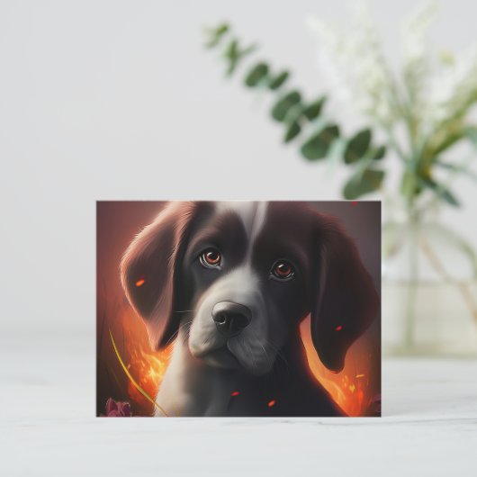 Postale Chien Divers Briefkaart (Staand voorkant)
