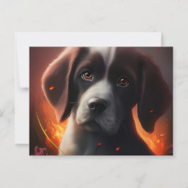 Postale Chien Divers Briefkaart