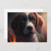 Postale Chien Divers Briefkaart (Voorkant / Achterkant)