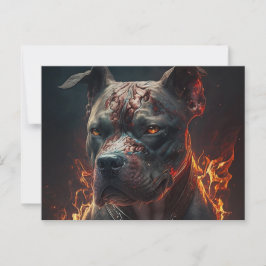 Postale Chien Divers Briefkaart