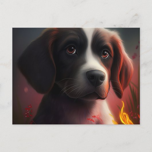 Postale Chien Divers Briefkaart (Voorkant)