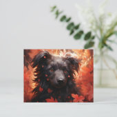 Postale Chien Flamboyant Briefkaart (Staand voorkant)