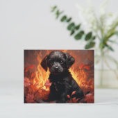 Postale Feuillage Floral Briefkaart (Staand voorkant)
