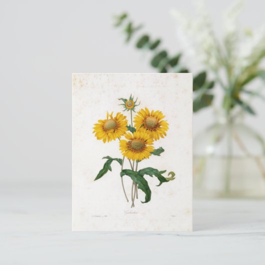 Postale Fleurs 7 Briefkaart (Staand voorkant)