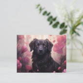 Postale Flower Companion Briefkaart (Staand voorkant)
