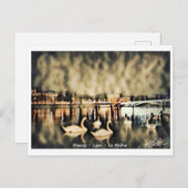Postale France - Lyon - Le Rhône Briefkaart (Voorkant / Achterkant)