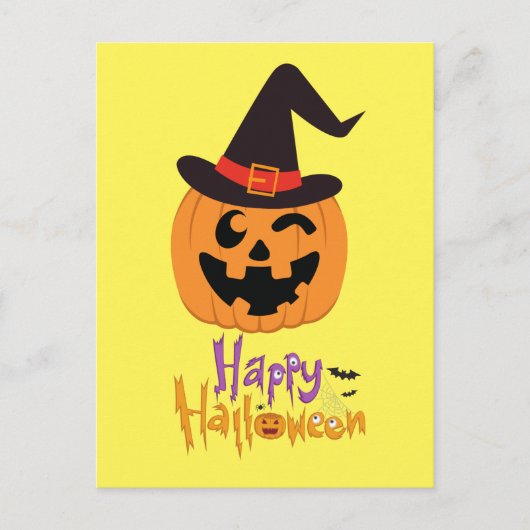 Postale Happy Halloween kaart!!! Briefkaart (Voorkant)