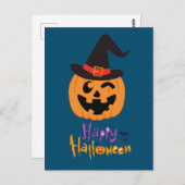 Postale Happy Halloween kaart!!! Briefkaart (Voorkant / Achterkant)