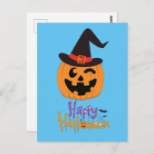 Postale Happy Halloween kaart!!! Briefkaart (Voorkant / Achterkant)