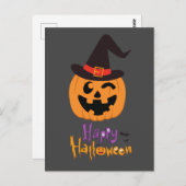 Postale Happy Halloween kaart!!! Briefkaart (Voorkant / Achterkant)