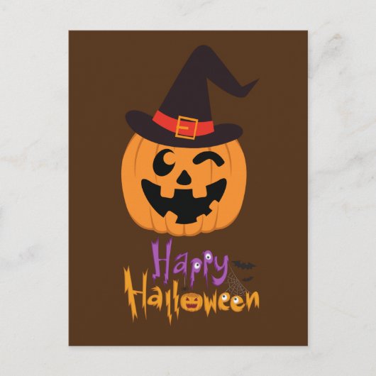 Postale Happy Halloween kaart!!! Briefkaart (Voorkant)