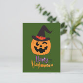 Postale Happy Halloween kaart!!! Briefkaart (Staand voorkant)