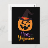 Postale Happy Halloween kaart!!! Briefkaart (Voorkant / Achterkant)