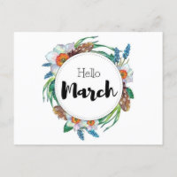 Postale Hello March