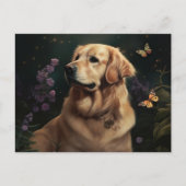Postale hond Fleur kaarten (Voorkant)