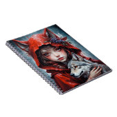 Postale kaart - De kleine rode kaper Notitieboek (Rechterzijde)