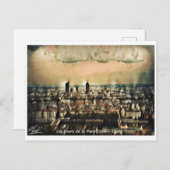 Postale kaart De torens van Part-Dieu-Lyon (Voorkant / Achterkant)