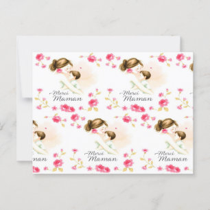 Postale kaart Mama - Emotional Watercolor I
