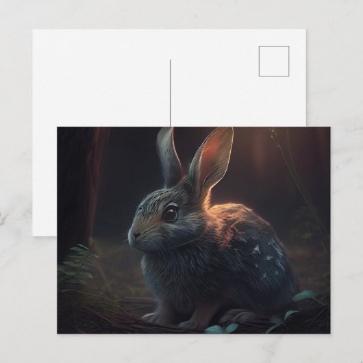 Postale Lapin-kaarten Briefkaart (Voorkant / Achterkant)
