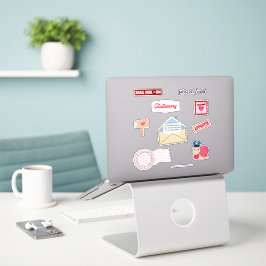 Postale Liefde Pen Vriend Vinyl Stickers