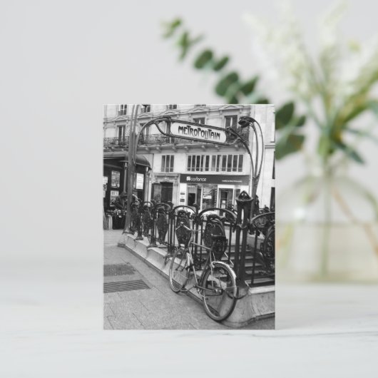 Postale Metro Cadet Briefkaart (Staand voorkant)