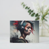 Postale prestigekaart briefkaart (Staand voorkant)