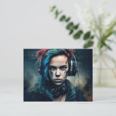 Postale prestigekaart briefkaart (Staand voorkant)