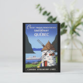 Postale Saguenay-kaart Briefkaart (Staand voorkant)