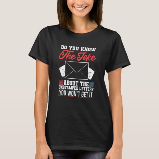 Postale Service Mail Carrier: Postman T-shirt (Voorkant)