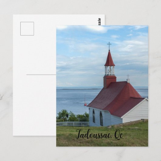 Postale Tadoussac-kaart Qc Briefkaart (Voorkant / Achterkant)