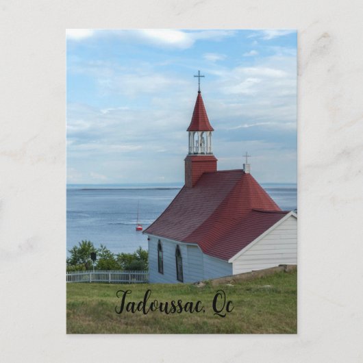 Postale Tadoussac-kaart Qc Briefkaart (Voorkant)