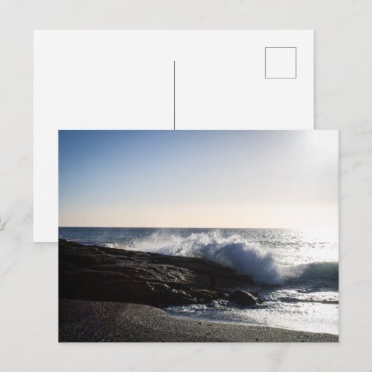 Postale Vague Ocean - FOTO Briefkaart (Voorkant / Achterkant)