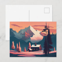 Postale winterkaarten