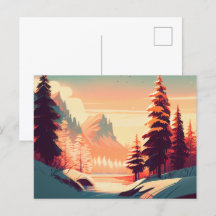 Postale winterkaarten
