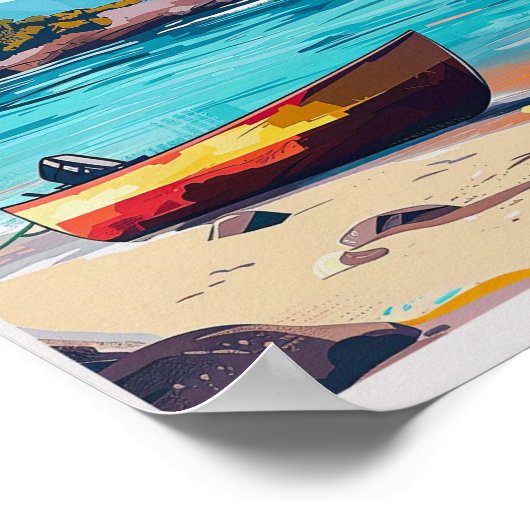 Postalegre Mexico Travel Print (Hoek)