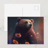 Postales bear Fleur-kaarten Briefkaart (Voorkant / Achterkant)