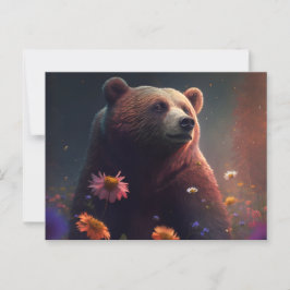 Postales bear Fleur-kaarten Briefkaart