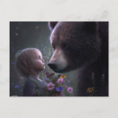 Postales bear Fleur-kaarten Briefkaart (Voorkant)