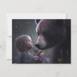 Postales bear Fleur-kaarten Briefkaart