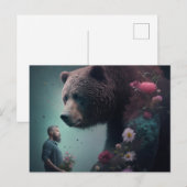 Postales bear Fleur-kaarten Briefkaart (Voorkant / Achterkant)