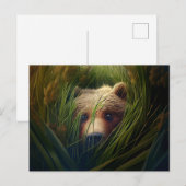 Postales bear herbe briefkaart (Voorkant / Achterkant)