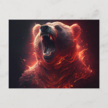 Postales bear red kaarten