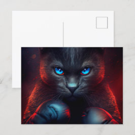Postales Black Cat Briefkaart