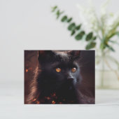 Postales Black Cat Briefkaart (Staand voorkant)
