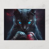 Postales Black Cat Briefkaart (Voorkant)