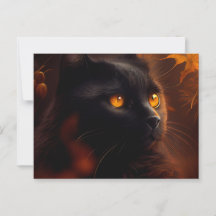 Postales Black Cat