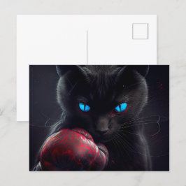 Postales Black Cat Briefkaart