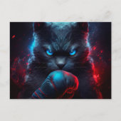 Postales Black Cat Briefkaart (Voorkant)