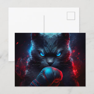 Postales Black Cat Briefkaart